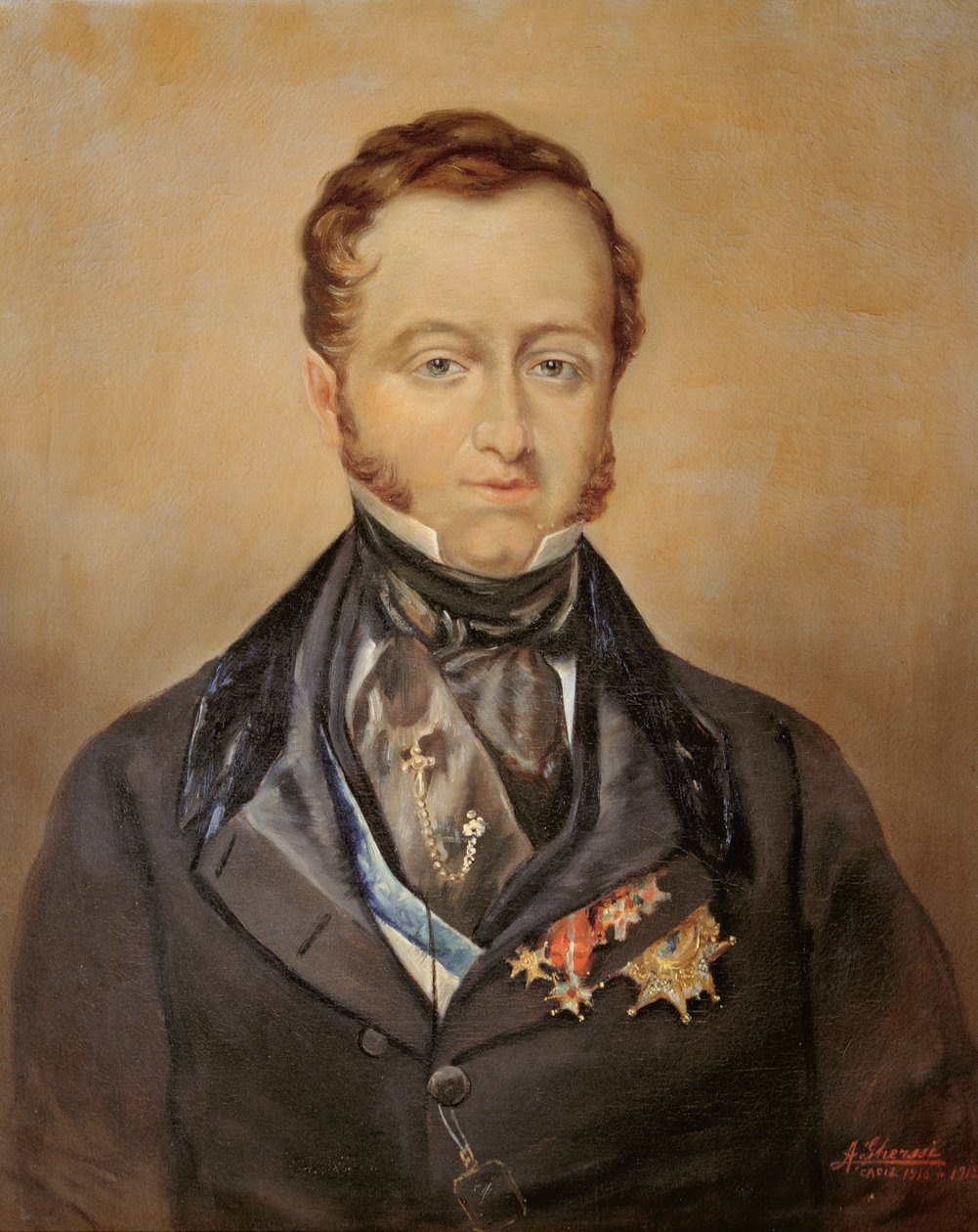 Llamado Jose Maria Queipo del Llano Ruiz de Saravia（1768-1843 年）托雷诺伯爵肖像 作者 盖尔西（后）