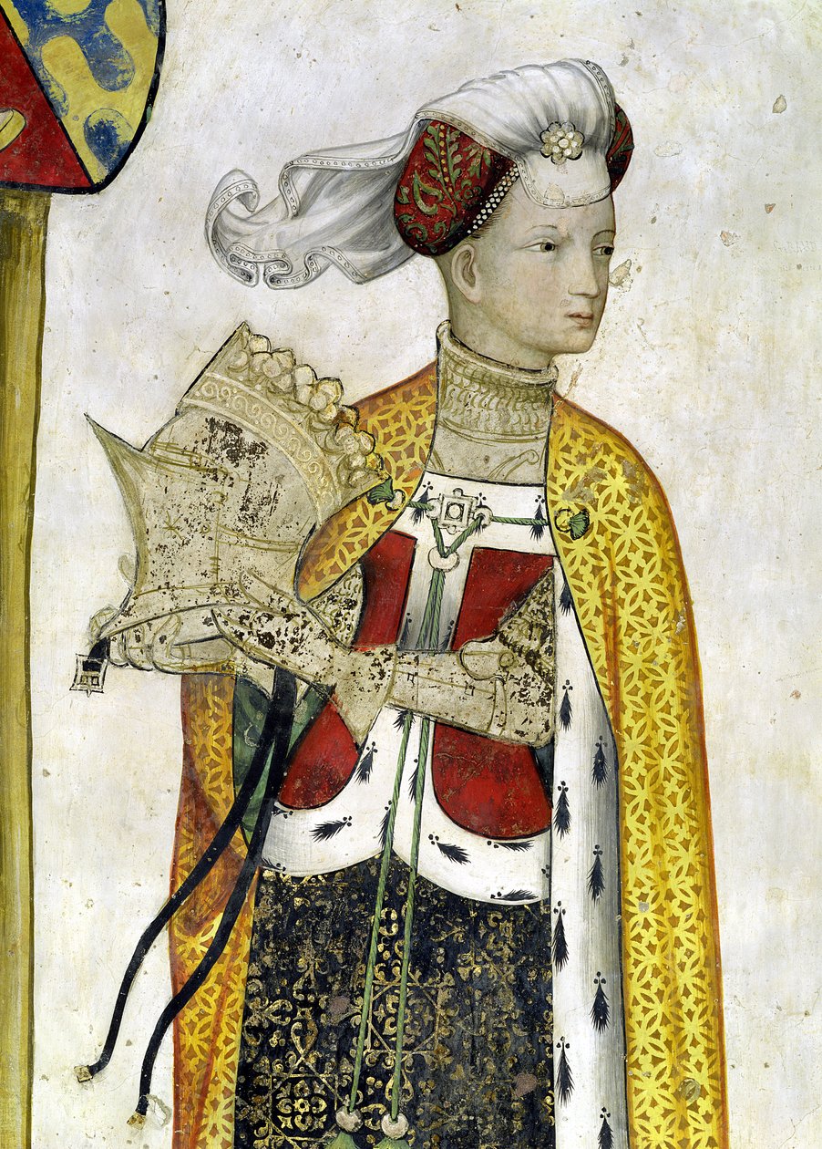 九个值得和九个值得的女人，Lampeto的细节，1418-30 作者 贾科莫·雅克里奥