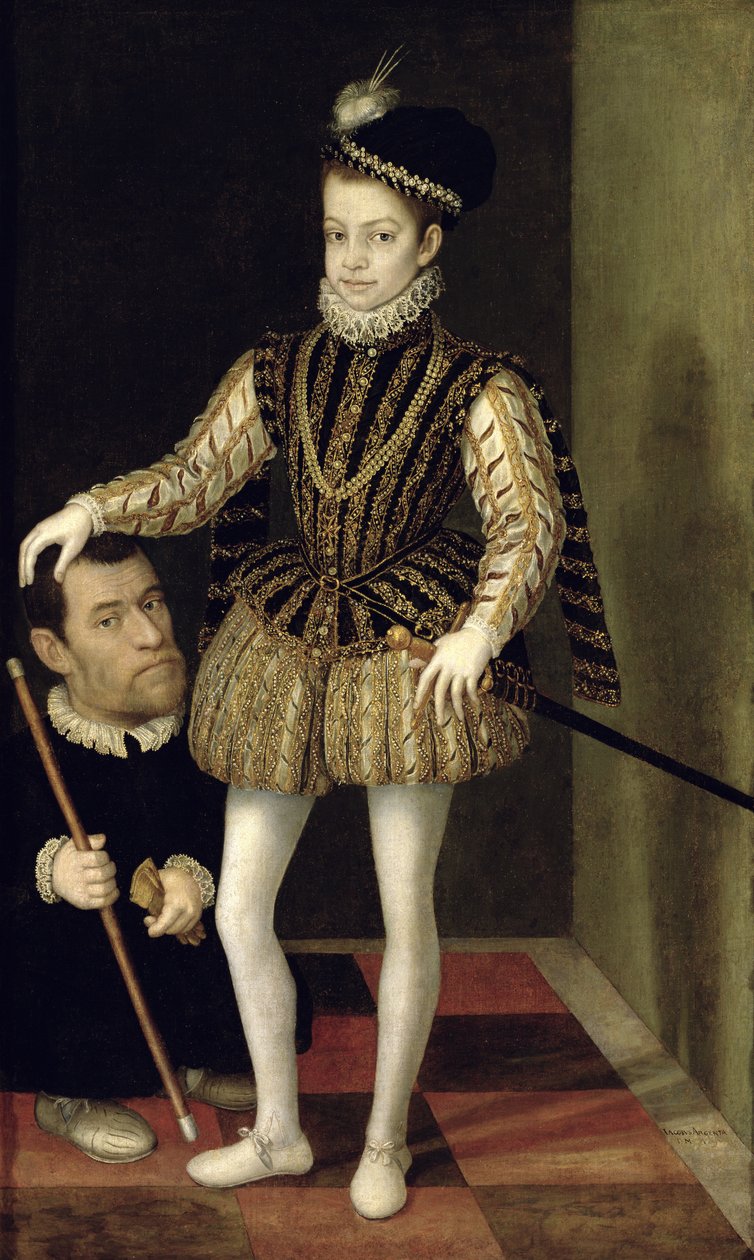 Carlo Emanuele的肖像我（1562-1630）萨沃伊公爵，1570年 作者 贾科莫·维吉（Giacomo Vighi）