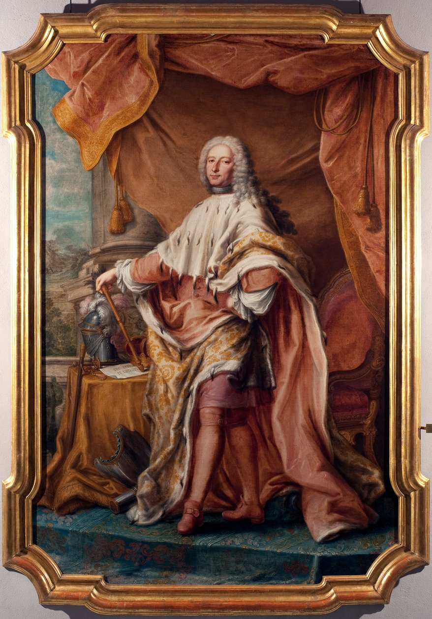 Gian Francesco II Brignole Sale (Brignole-Sale) (1695-1748) 画作 Jacopo (o Giacomo) Antonio Boni (1688-1766) 1747-1748 Sun. 266x179 cm Genes, Musei di Strada Nuova (ex红宫） 作者 贾科莫奖金