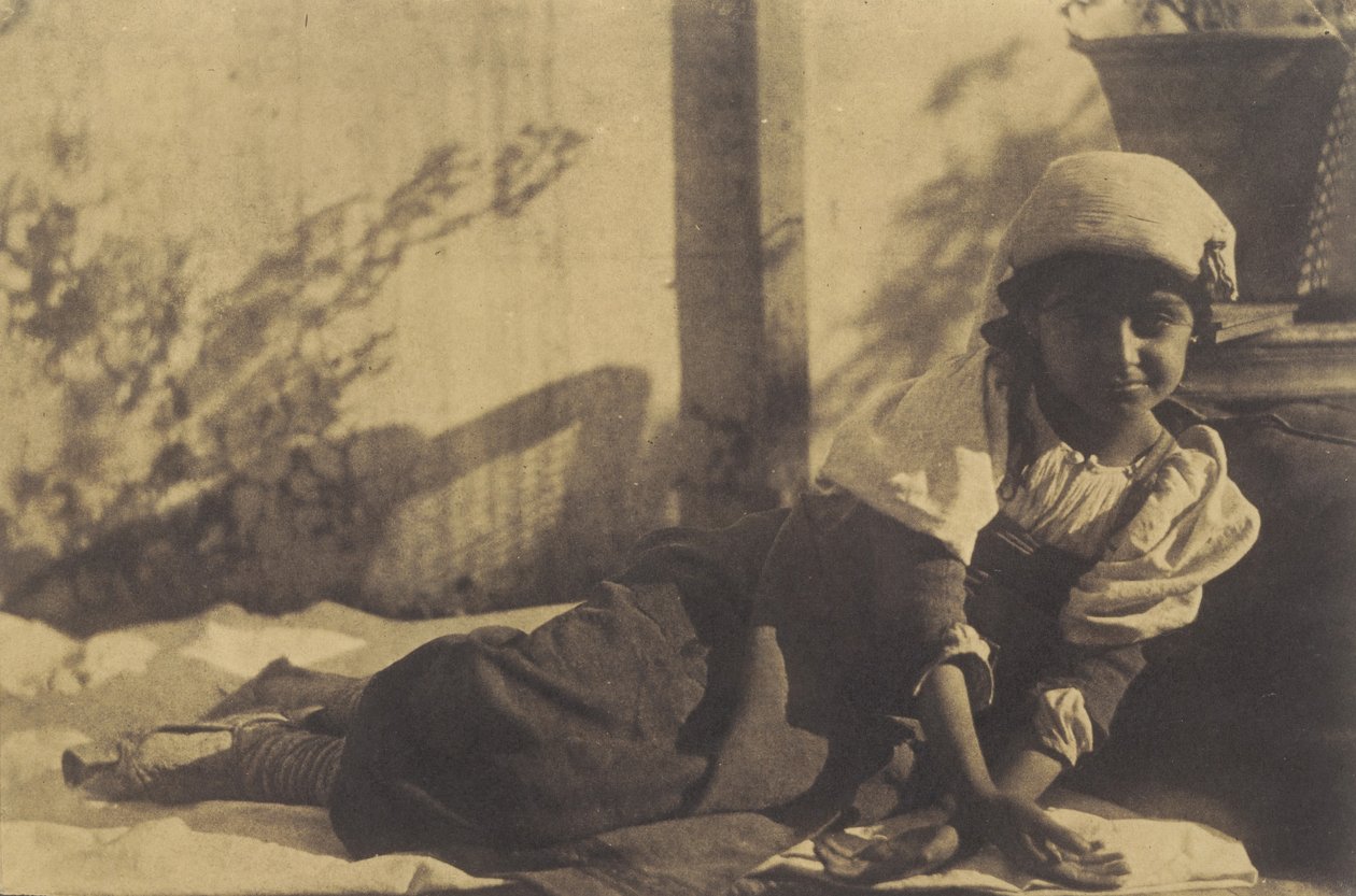[Carlotta Cortudino]，约1852年。 作者 贾科莫·卡内娃（Giacomo Caneva）