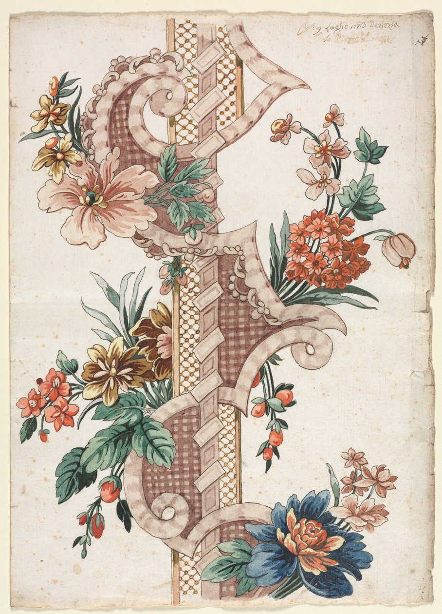 垂直装饰花带 作者 贾科莫·卡文尼西亚（Giacomo Cavenezia）