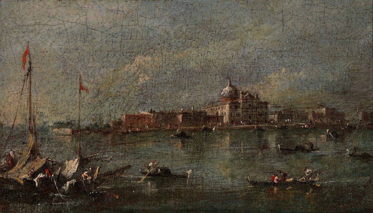 威尼斯风光 作者 贾科莫·瓜迪（Giacomo Guardi）