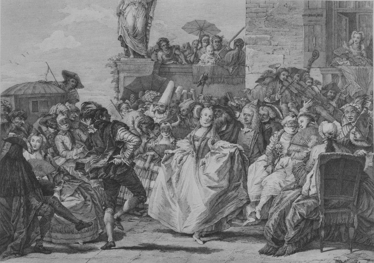 小步舞曲》，1765年。 作者 贾科莫·伦纳迪斯（Giacomo Leonardis）