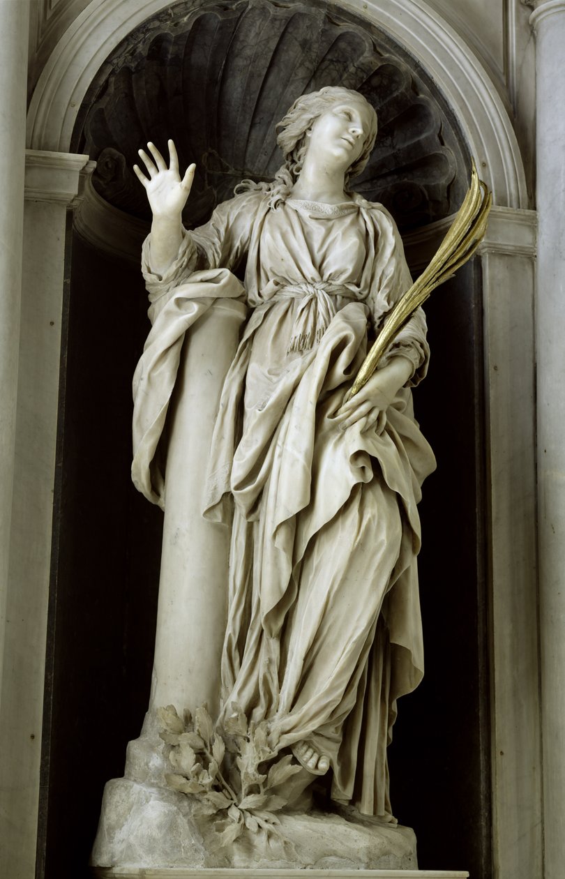 St. Bibiana，1626（大理石） 作者 吉安·洛伦佐·贝尼尼