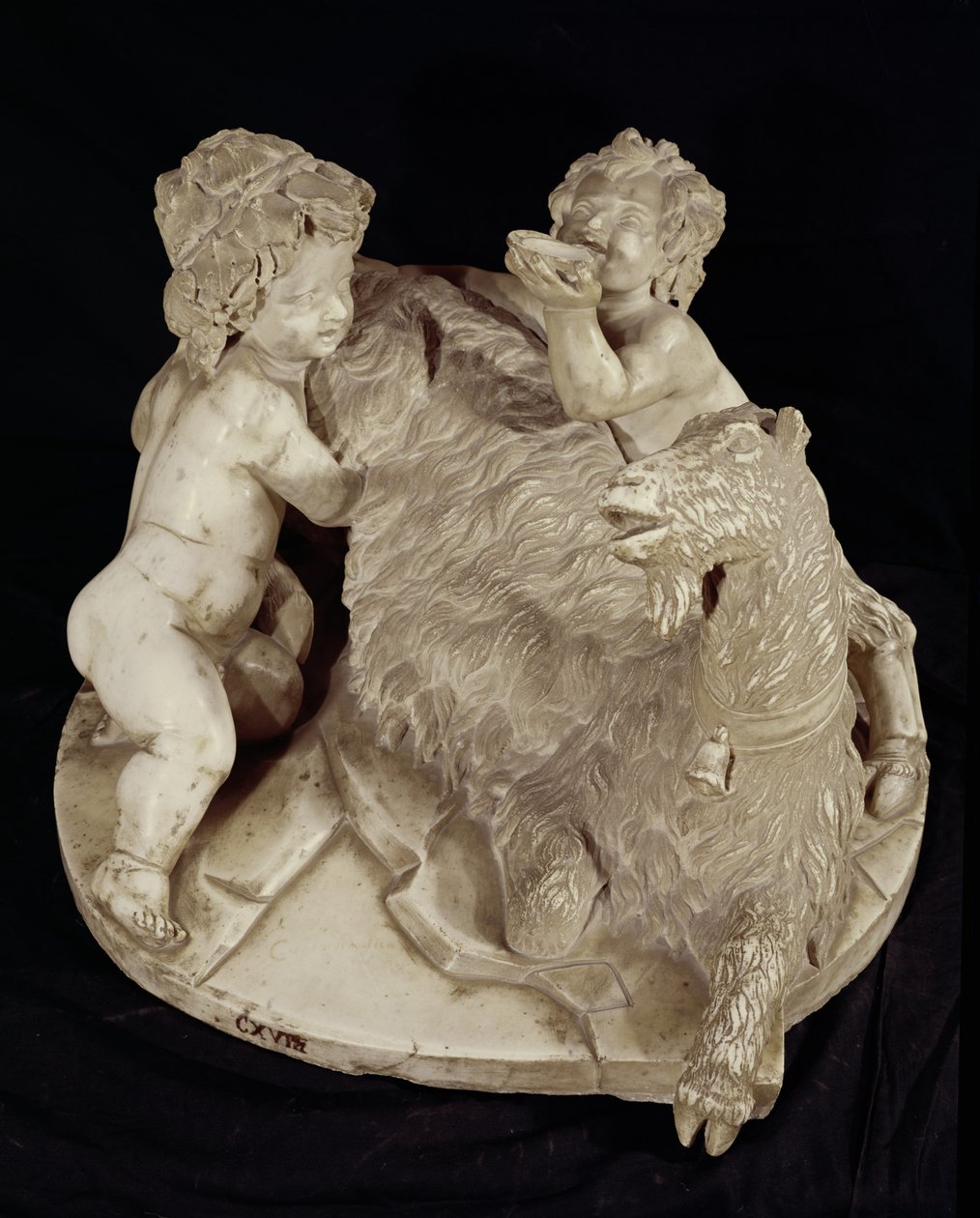 山羊Amalthea，c.1615（大理石） 作者 吉安·洛伦佐·贝尼尼