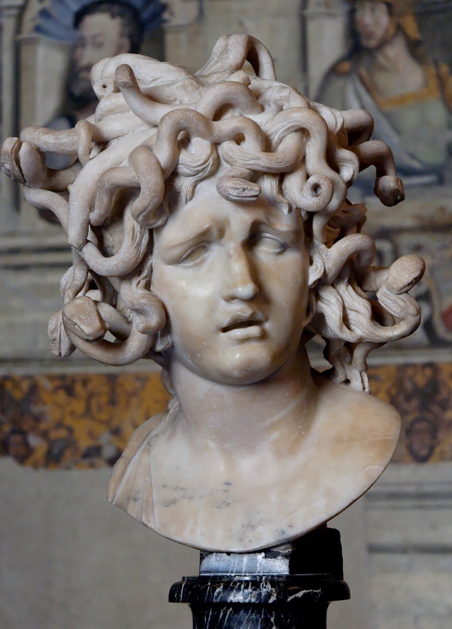 美杜莎（Medusa）头，1630年 作者 吉安·洛伦佐·贝尼尼