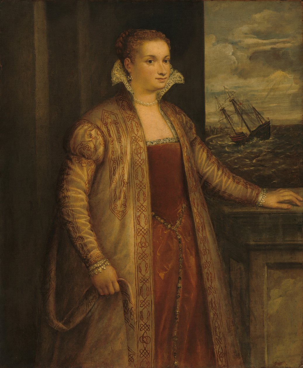 Emilia di Spilimbergo，约1560年。 作者 吉安·保罗·佩斯
