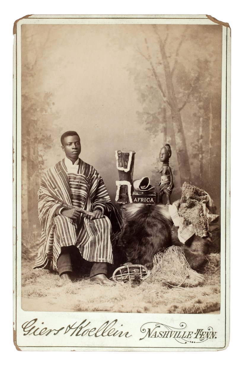 Momolu Massaquoi，美国纳什维尔，1890年（明胶银印） 作者 Giers和Koellein