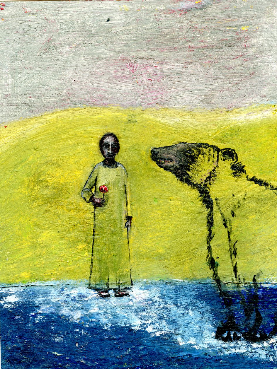 甜玫瑰和棕熊，2005， 作者 吉吉·萨德伯里