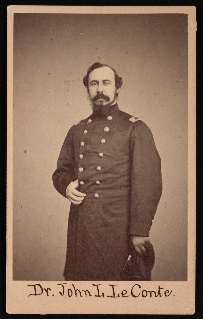 约翰-劳伦斯-勒康特博士1825-1883年的肖像，1862年至1864年间。 作者 基训和里克松