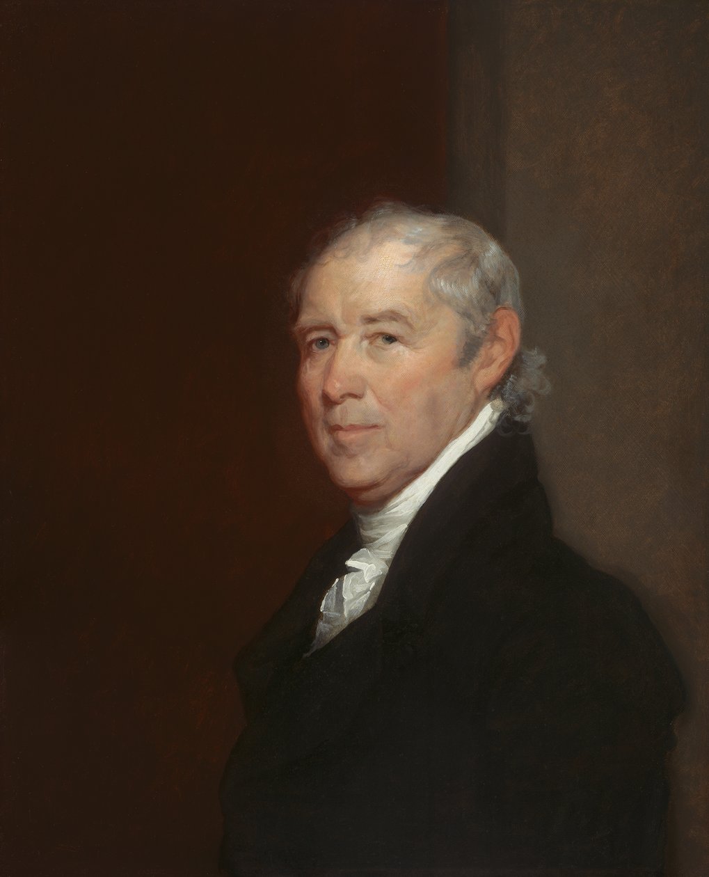 Benjamin Tappan，1814年（木材油） 作者 吉尔伯特·斯图尔特（Gilbert Stuart）