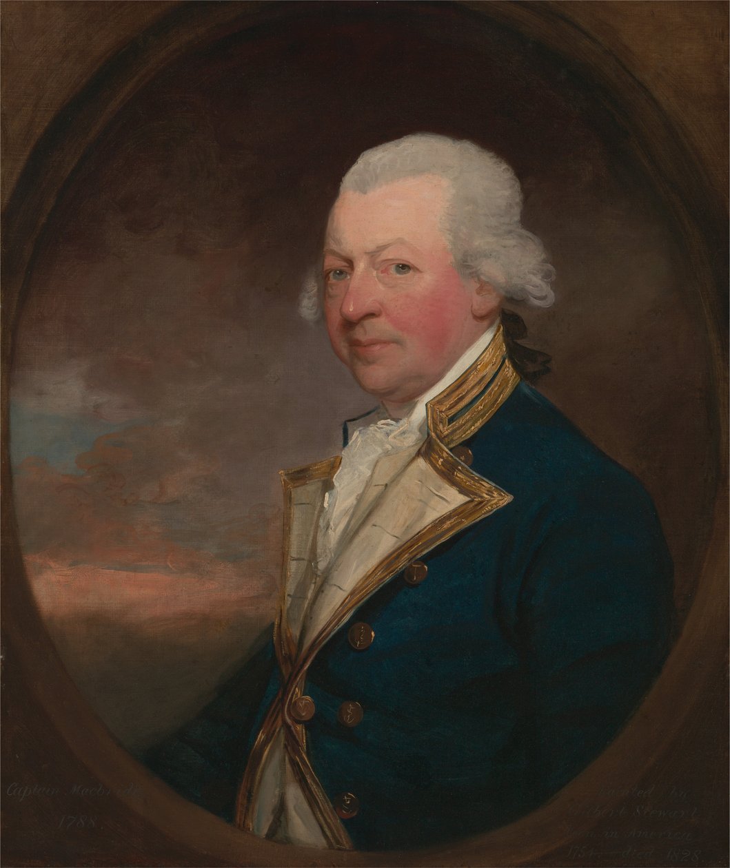 约翰麦克布莱德船长 作者 吉尔伯特·斯图尔特（Gilbert Stuart）