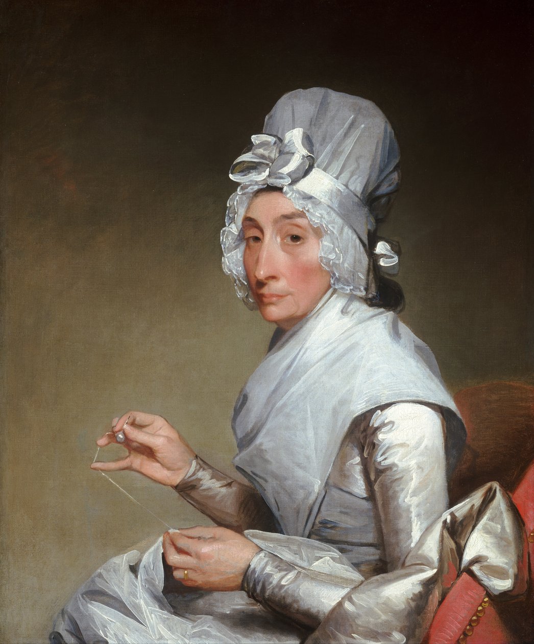 凯瑟琳黄铜耶茨 作者 吉尔伯特·斯图尔特（Gilbert Stuart）