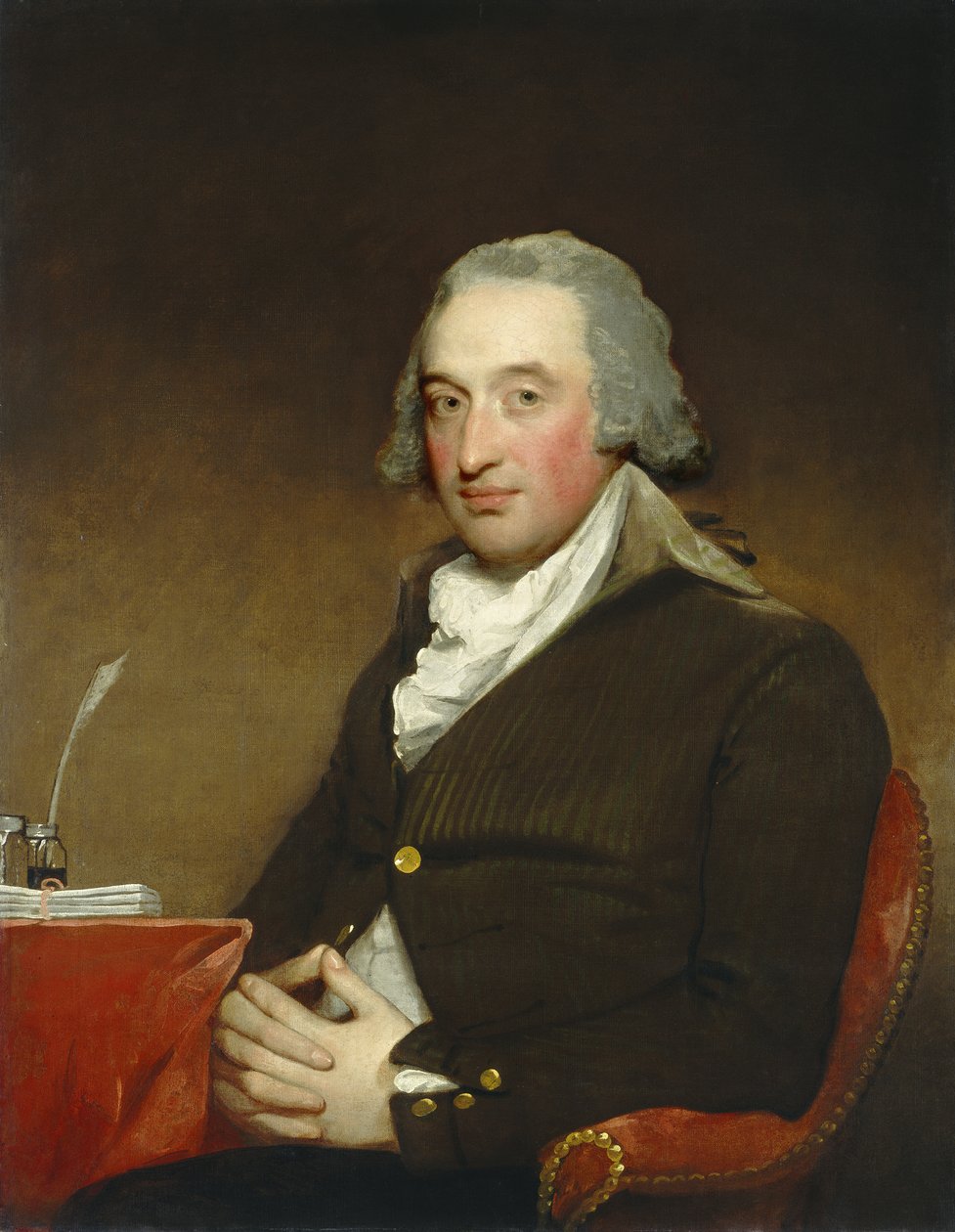 乔治波洛克，1793-4 作者 吉尔伯特·斯图尔特（Gilbert Stuart）