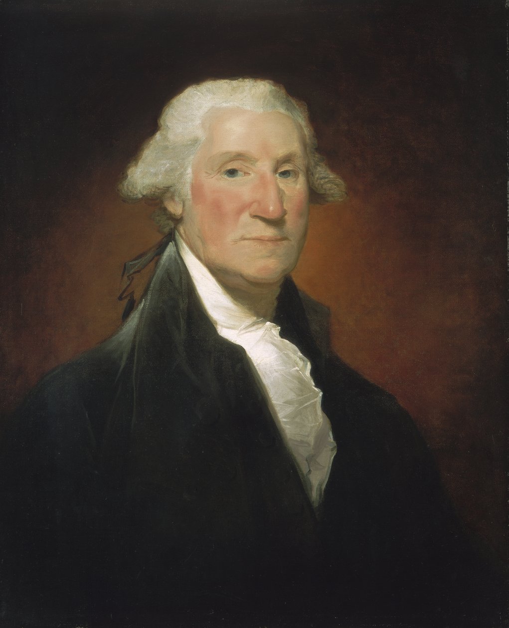 乔治华盛顿（沃恩肖像），1795年 作者 吉尔伯特·斯图尔特（Gilbert Stuart）