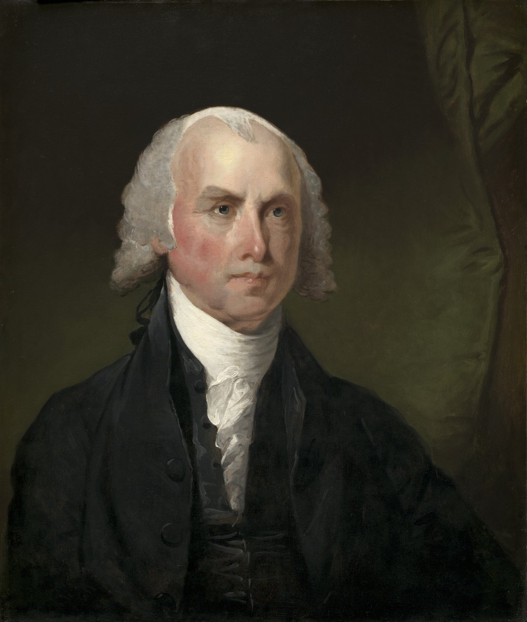 James Madison c.1821（木油） 作者 吉尔伯特·斯图尔特（Gilbert Stuart）