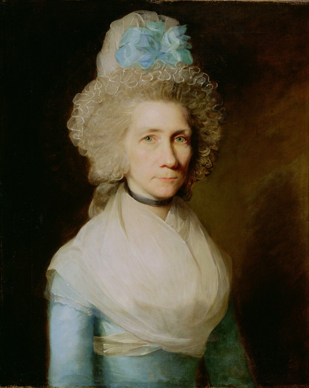 伊丽莎白考德威尔的肖像 作者 吉尔伯特·斯图尔特（Gilbert Stuart）