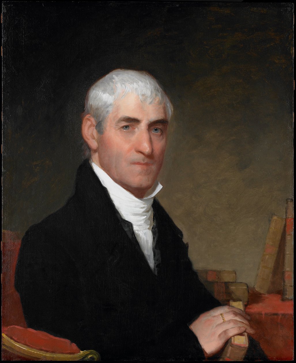 缅因州法官Daniel Cony的肖像，1815年 作者 吉尔伯特·斯图尔特（Gilbert Stuart）