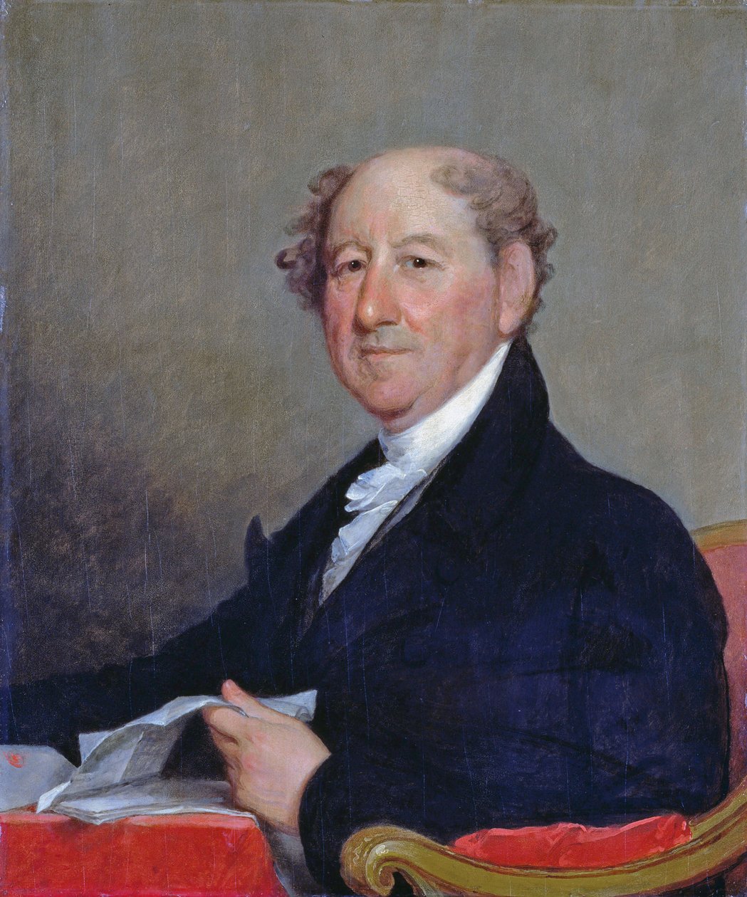 鲁弗斯·金（Rufus King）肖像（1755-1827） 作者 吉尔伯特·斯图尔特（Gilbert Stuart）