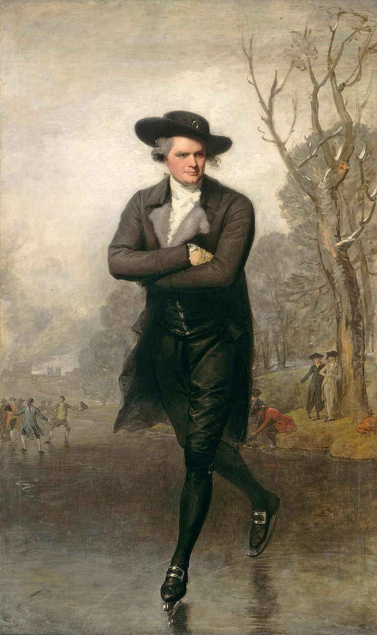 溜冰者（威廉格兰特的肖像），1782年 作者 吉尔伯特·斯图尔特（Gilbert Stuart）