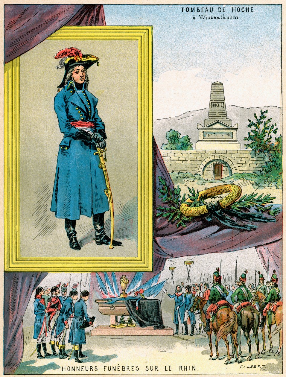 Lazare Hoche，法国士兵，1898年 作者 吉尔伯特