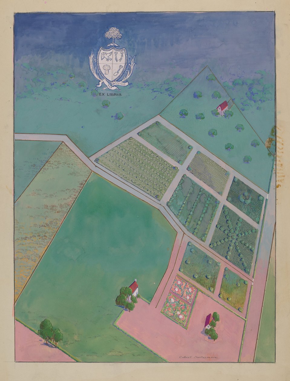 J. Dyckman庄园，约1936年。 作者 吉尔伯特·萨克曼
