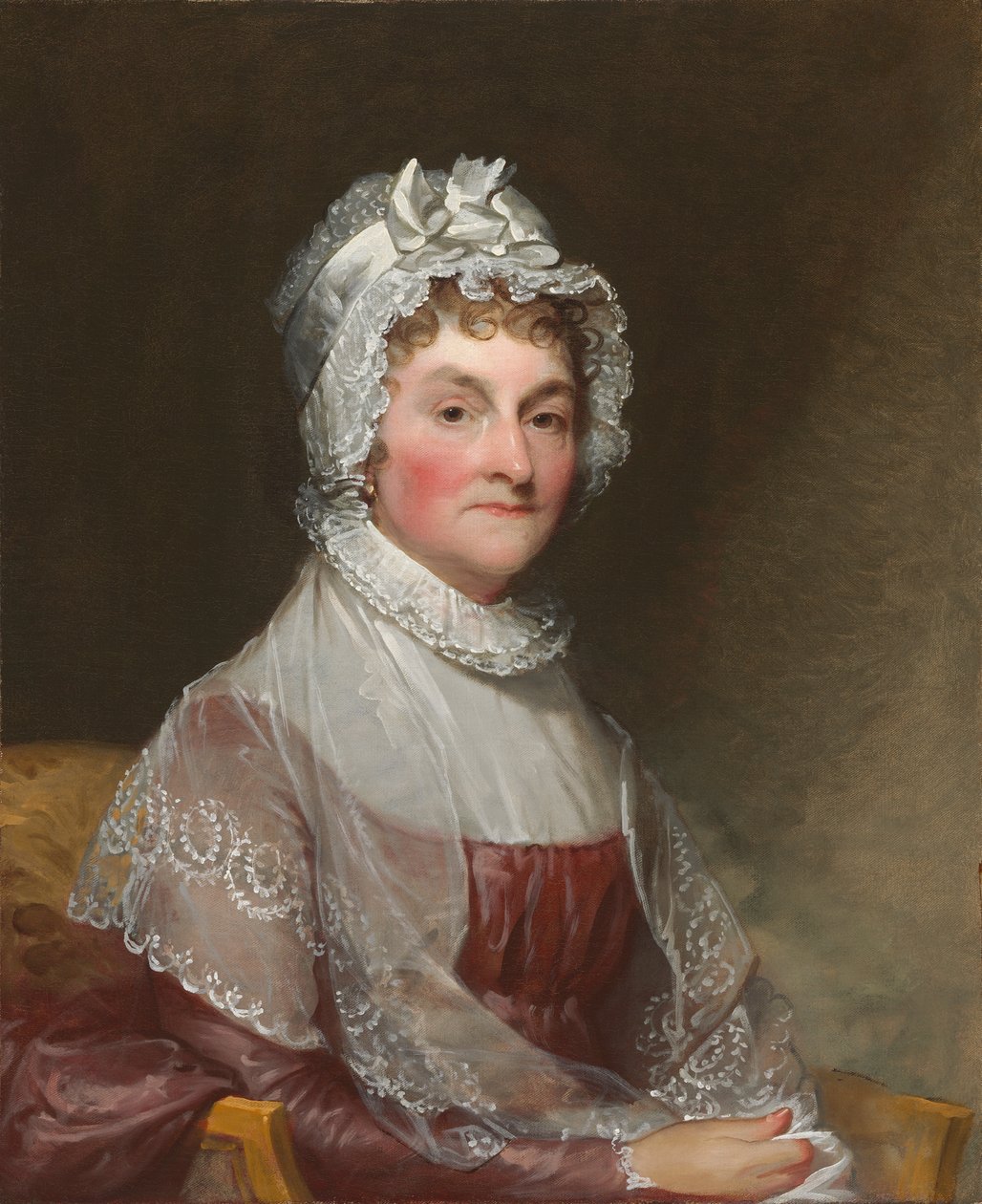 阿比盖尔·史密斯·亚当斯 作者 吉尔伯特·斯图尔特（Gilbert Stuart）