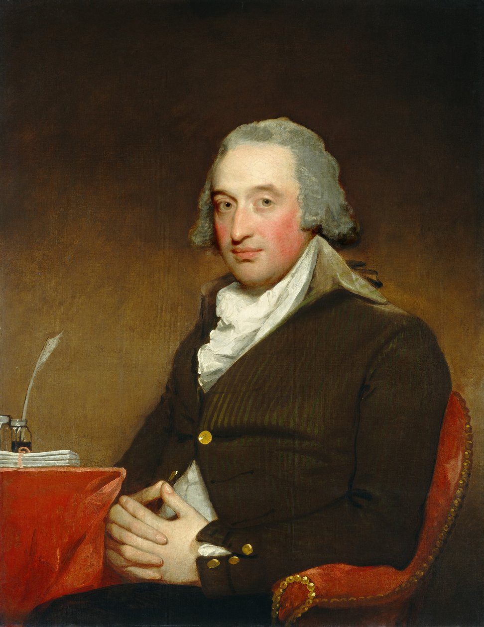 乔治-波洛克，17931794。 作者 吉尔伯特·斯图尔特（Gilbert Stuart）