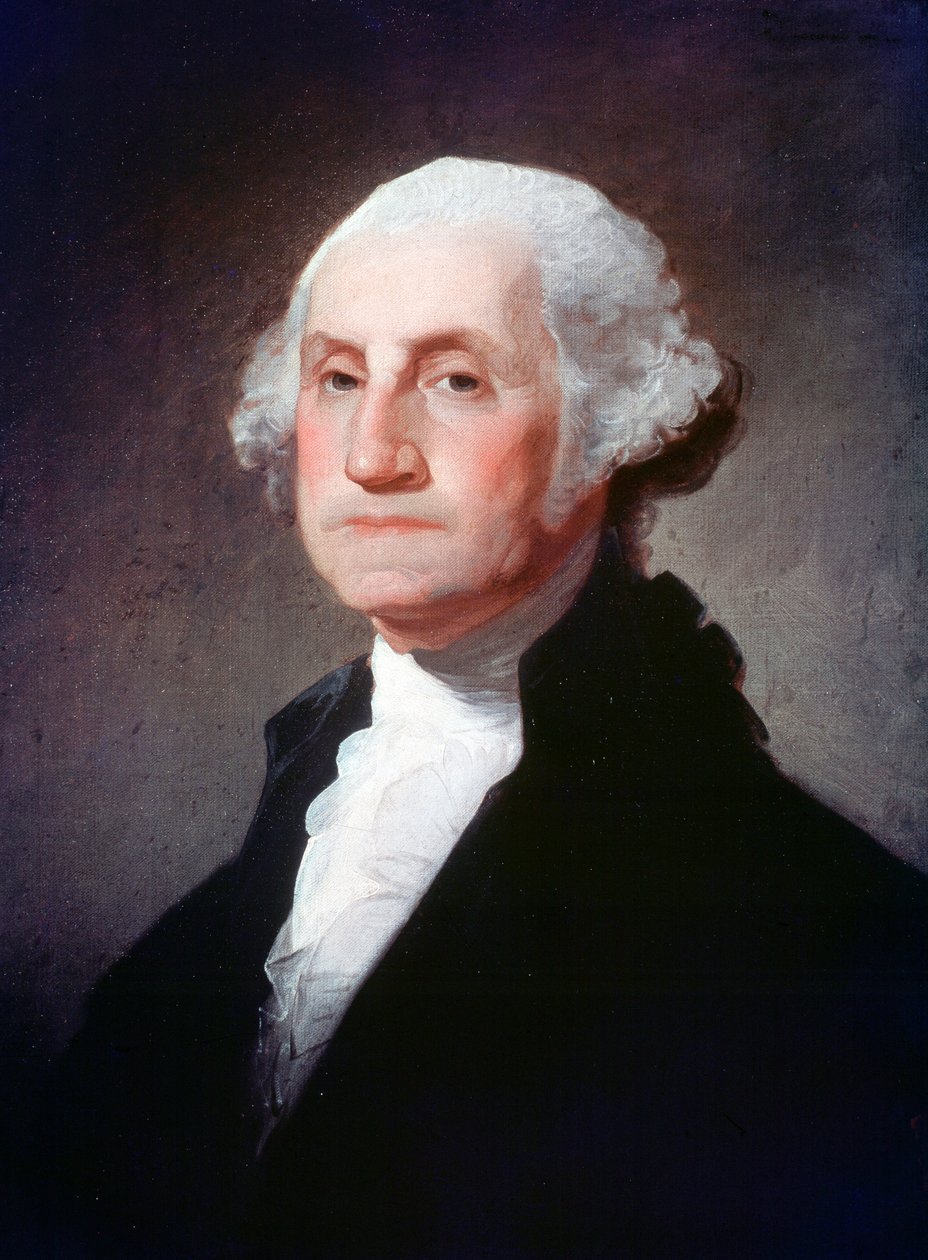 乔治华盛顿（绘画 作者 吉尔伯特·斯图尔特（Gilbert Stuart）