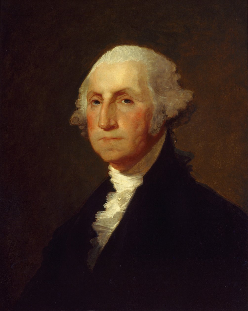 乔治-华盛顿，约 1820 年（木板油画） 作者 吉尔伯特·斯图尔特（Gilbert Stuart）