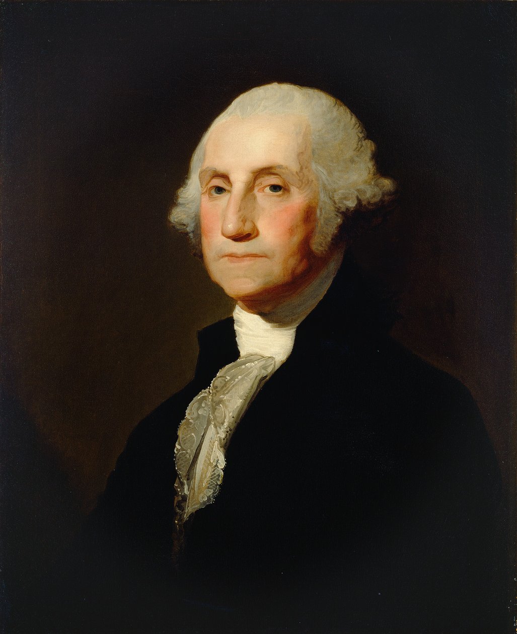 乔治-华盛顿，约18031805。 作者 吉尔伯特·斯图尔特（Gilbert Stuart）