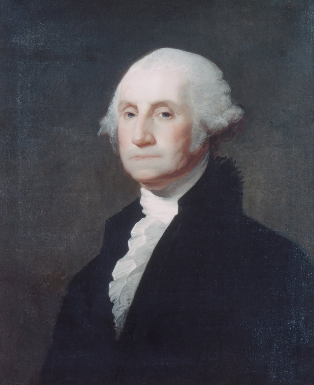 乔治华盛顿1803年。 作者 吉尔伯特·斯图尔特（Gilbert Stuart）