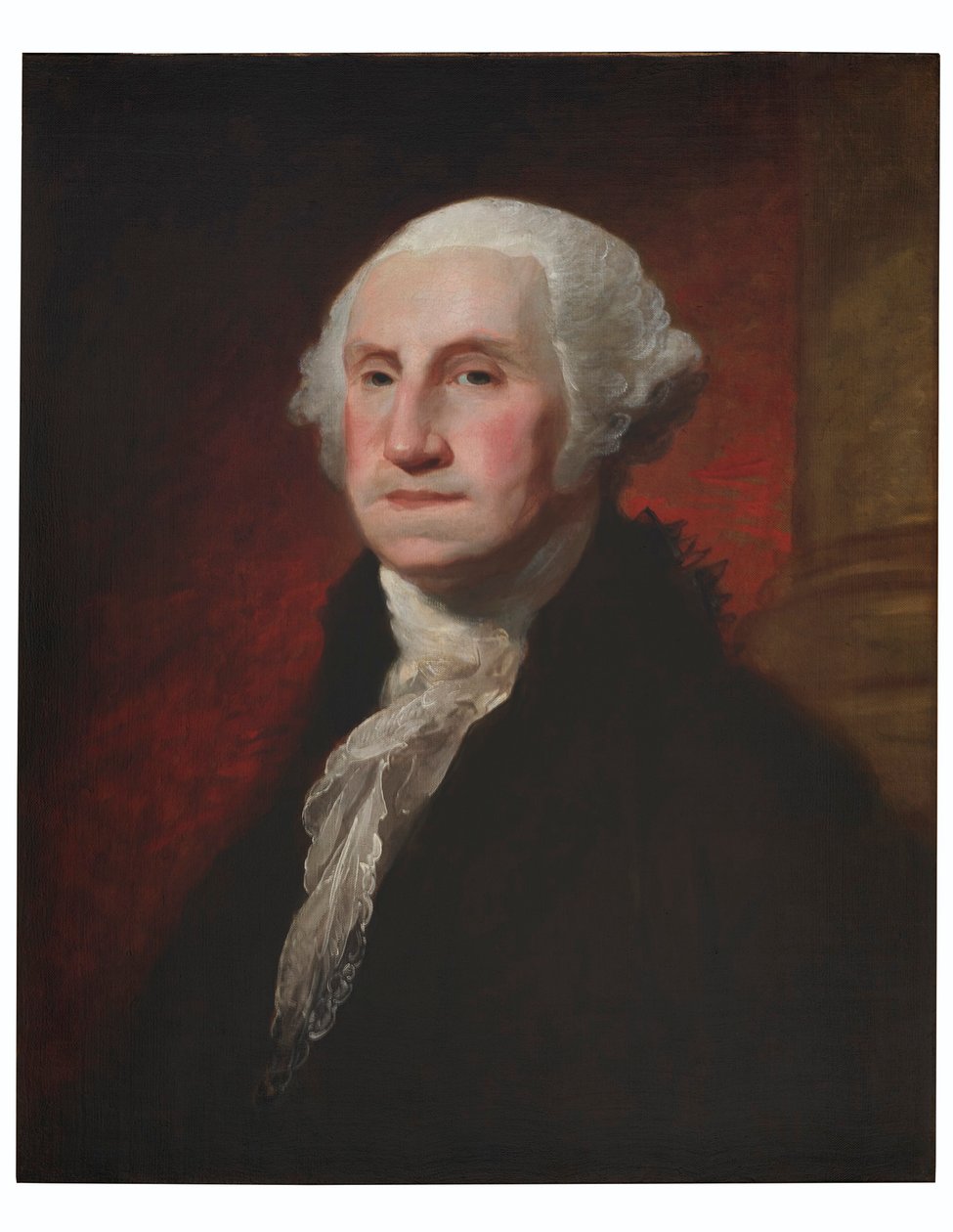 吉尔伯特-斯图尔特-乔治-华盛顿 作者 吉尔伯特·斯图尔特（Gilbert Stuart）