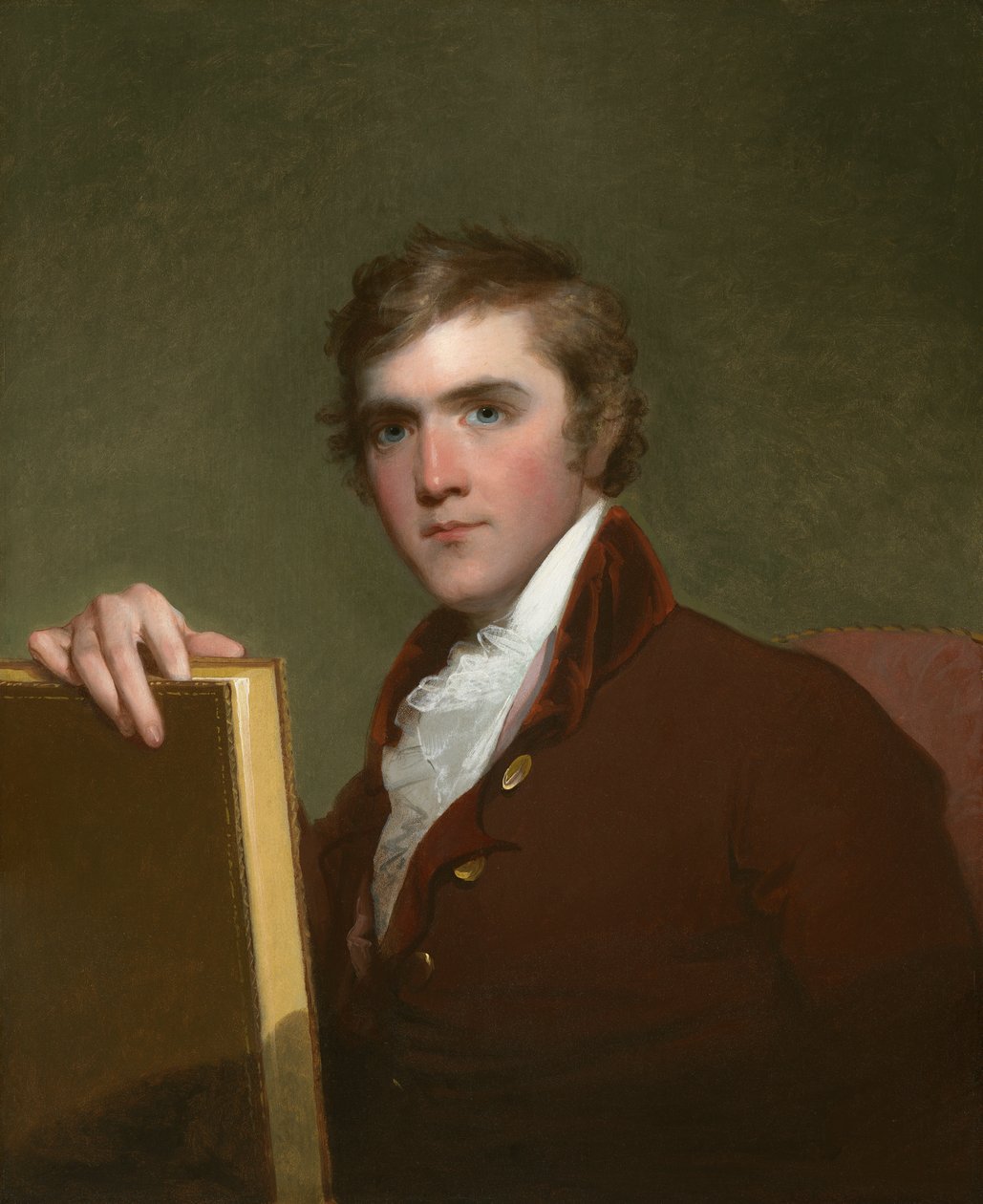 霍勒斯宾尼，1800（木材油） 作者 吉尔伯特·斯图尔特（Gilbert Stuart）