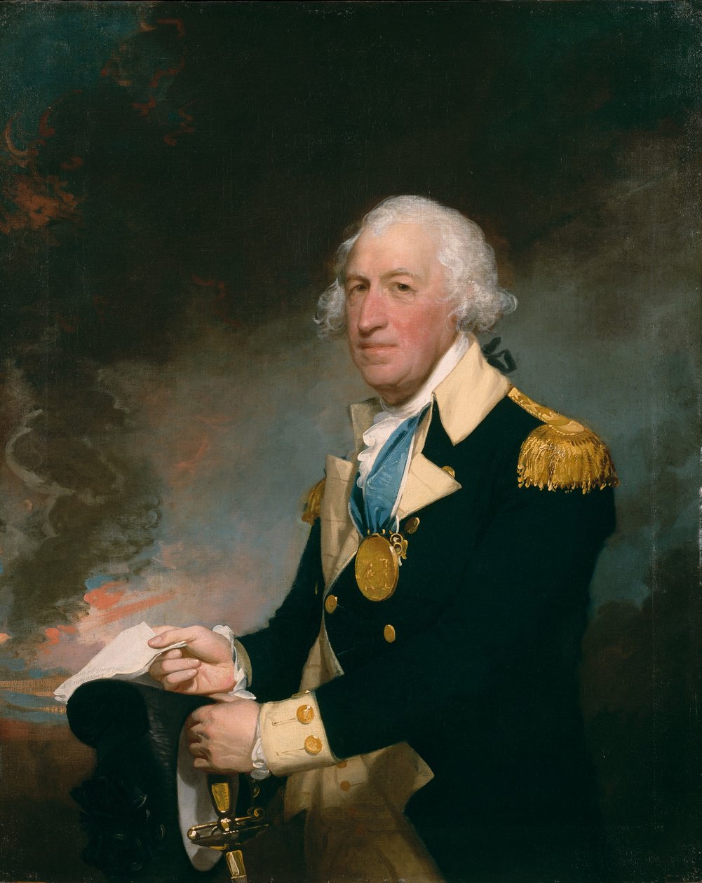 Horatio Gates，c.1793-94 作者 吉尔伯特·斯图尔特（Gilbert Stuart）