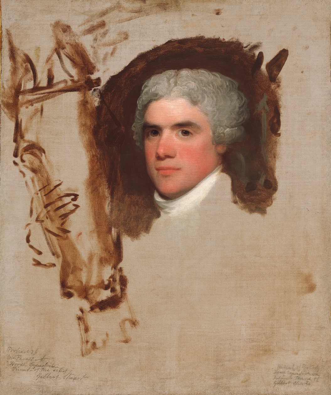 约翰-比尔-里基特，17951799。 作者 吉尔伯特·斯图尔特（Gilbert Stuart）