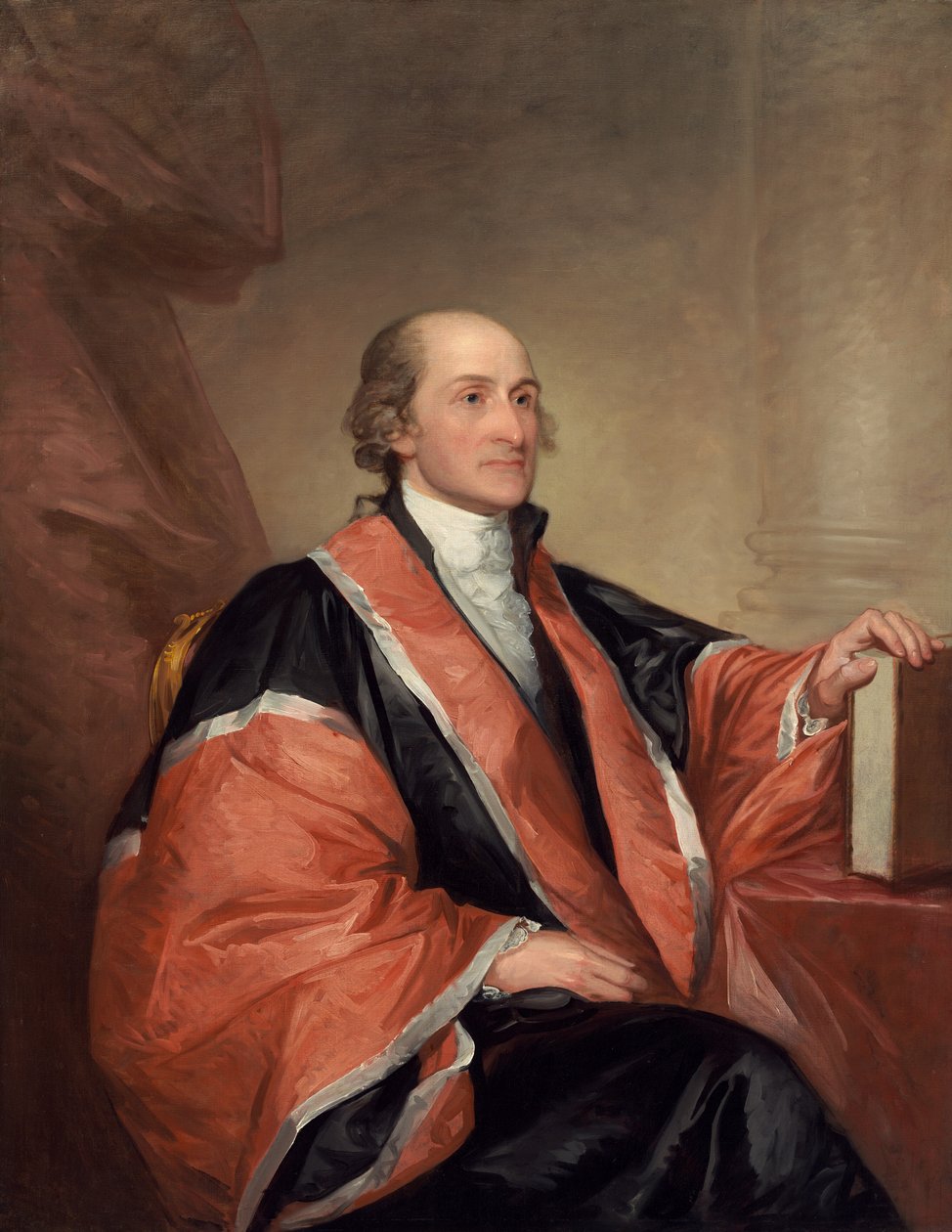 约翰-杰伊 作者 吉尔伯特·斯图尔特（Gilbert Stuart）