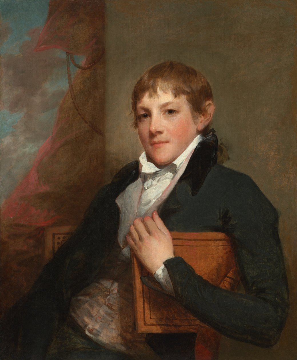 约翰-伦道夫，18041805。 作者 吉尔伯特·斯图尔特（Gilbert Stuart）