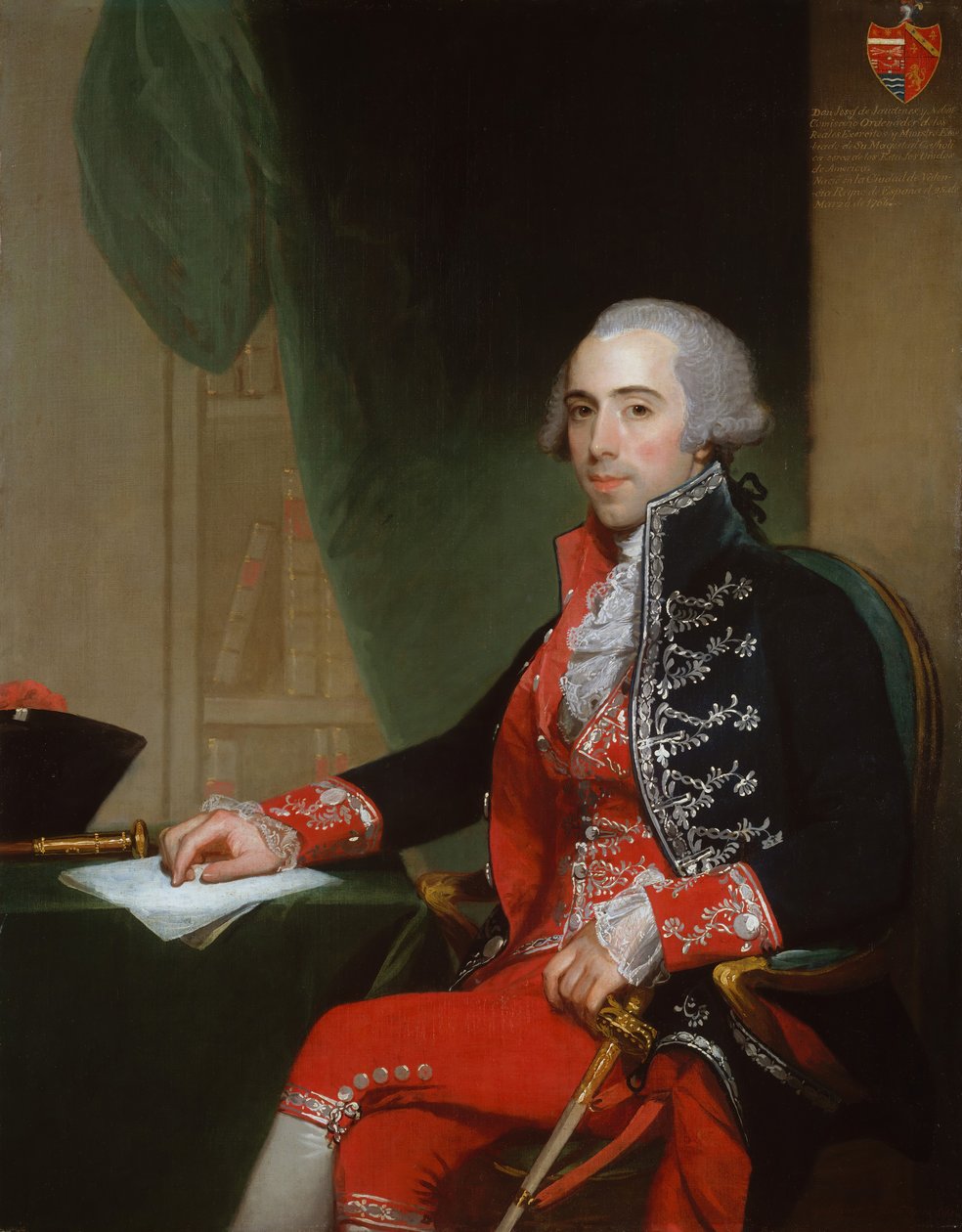 约瑟夫·德·乔德尼斯和内博特，1794年。 作者 吉尔伯特·斯图尔特（Gilbert Stuart）