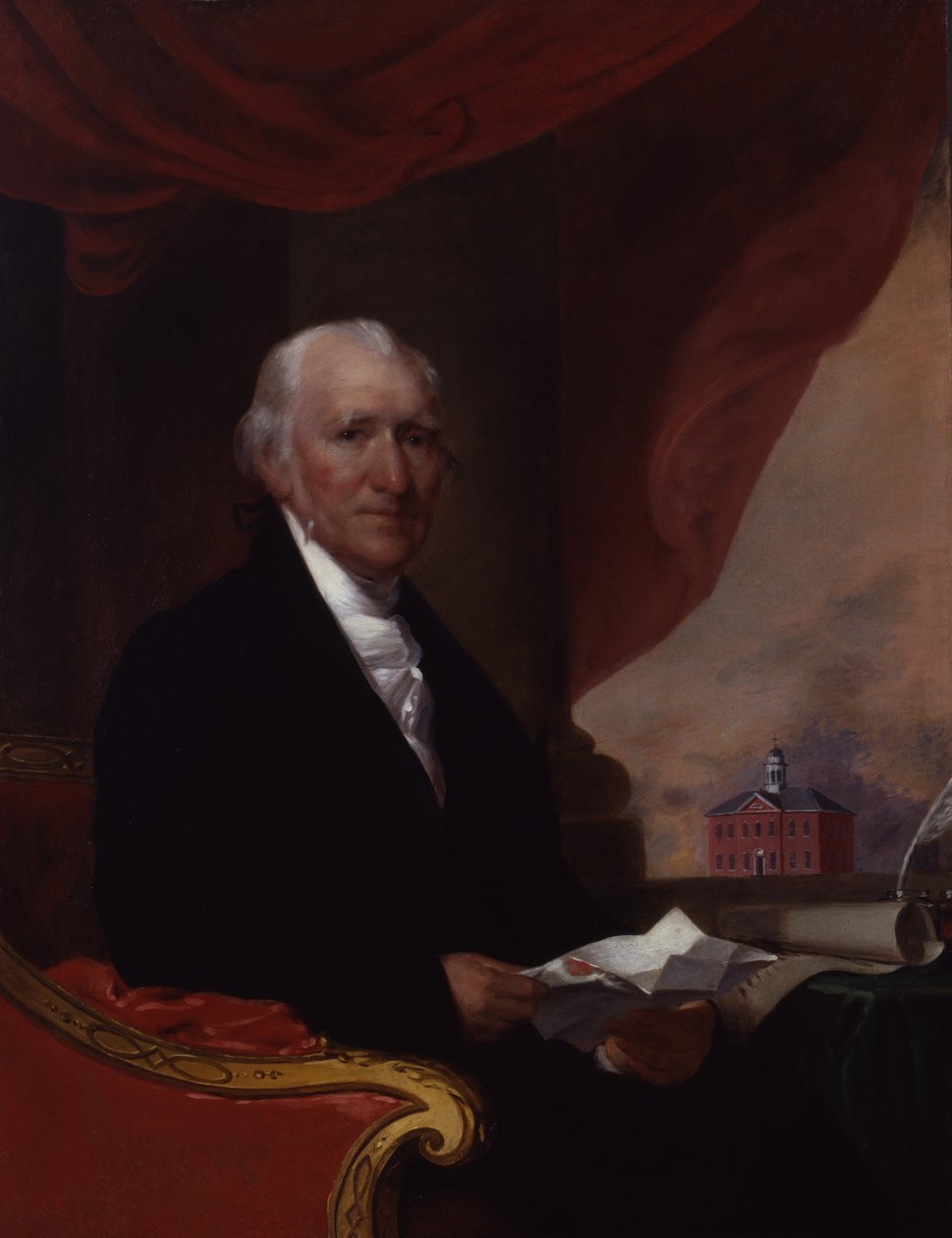 在1804年之前，州长William Phillips 作者 吉尔伯特·斯图尔特（Gilbert Stuart）