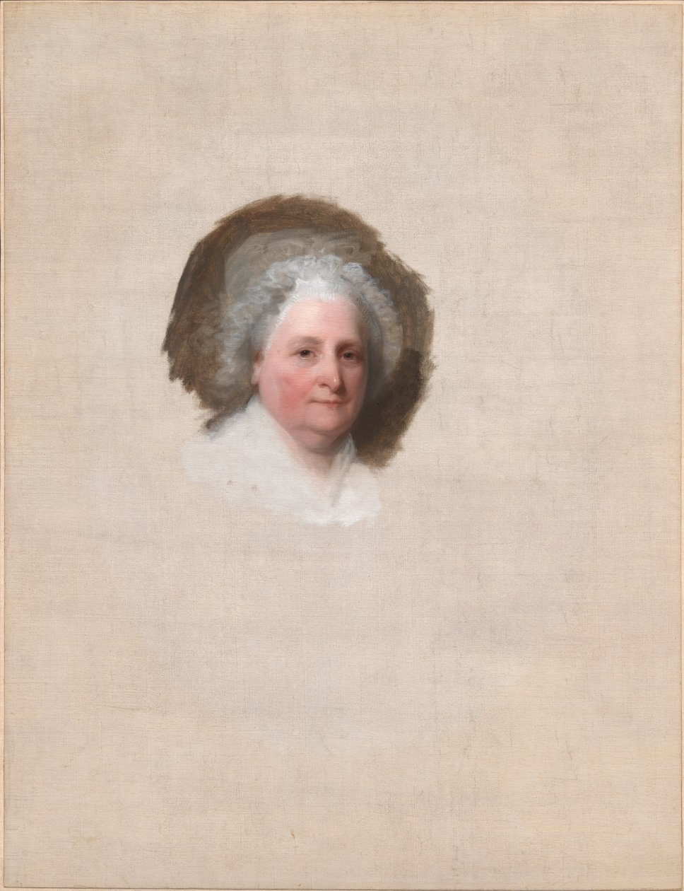 玛莎-华盛顿（雅典娜画像） 作者 吉尔伯特·斯图尔特（Gilbert Stuart）