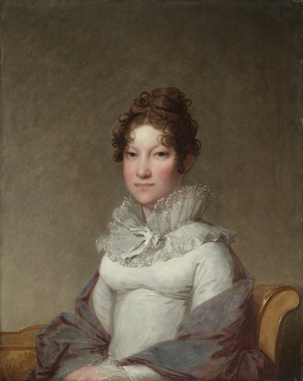 玛丽-坎贝尔-斯图尔特 作者 吉尔伯特·斯图尔特（Gilbert Stuart）