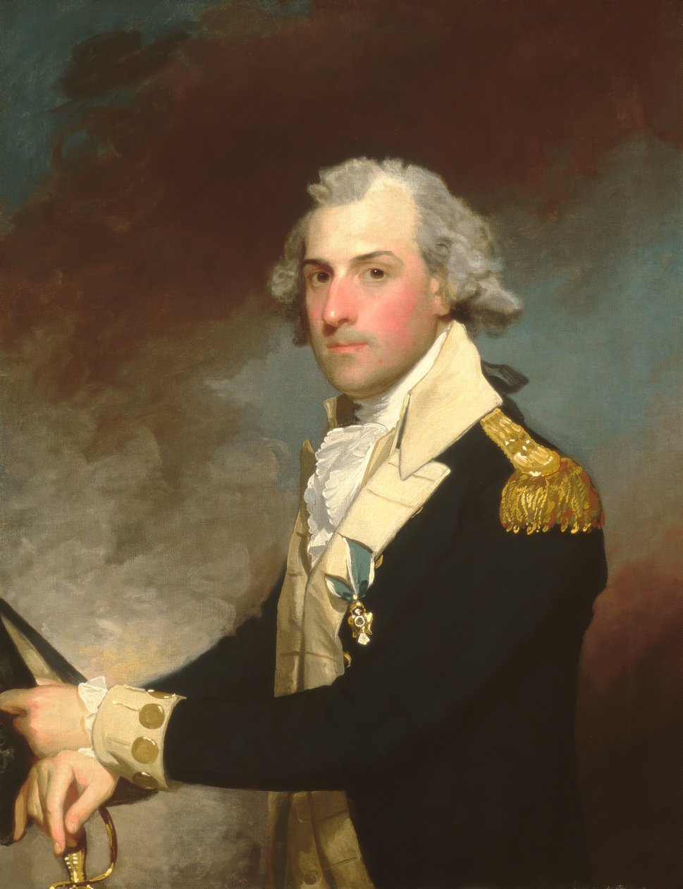 马修-克拉克森，约1794年。 作者 吉尔伯特·斯图尔特（Gilbert Stuart）
