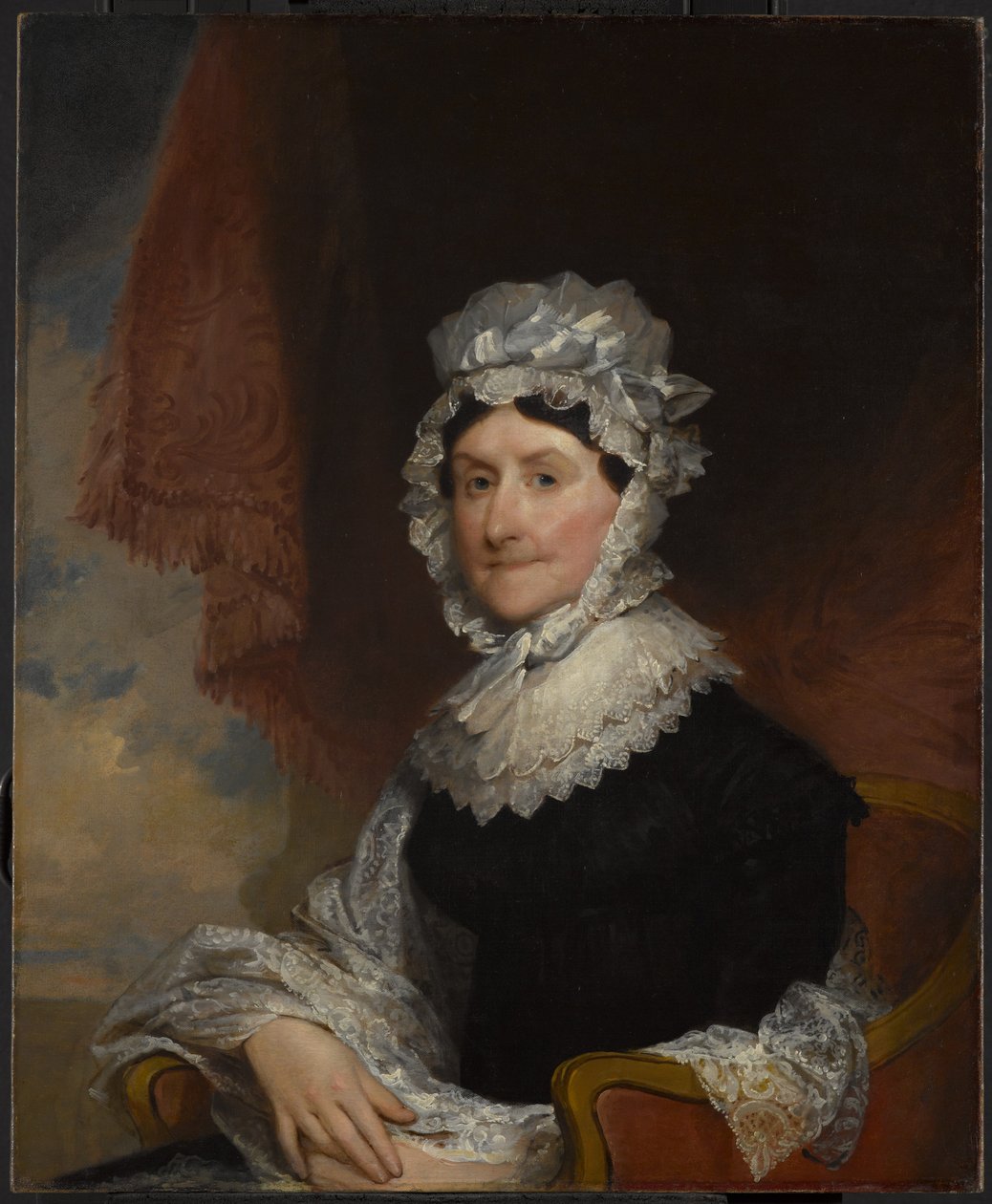 罗伯特·尼科尔斯夫人（Henrietta Overing）Auchmuty，1816年 作者 吉尔伯特·斯图尔特（Gilbert Stuart）
