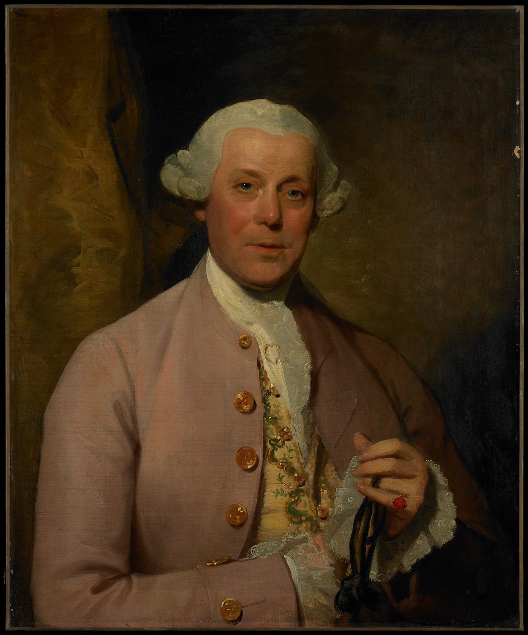 亨利兰伯特的肖像，1780-81 作者 吉尔伯特·斯图尔特（Gilbert Stuart）