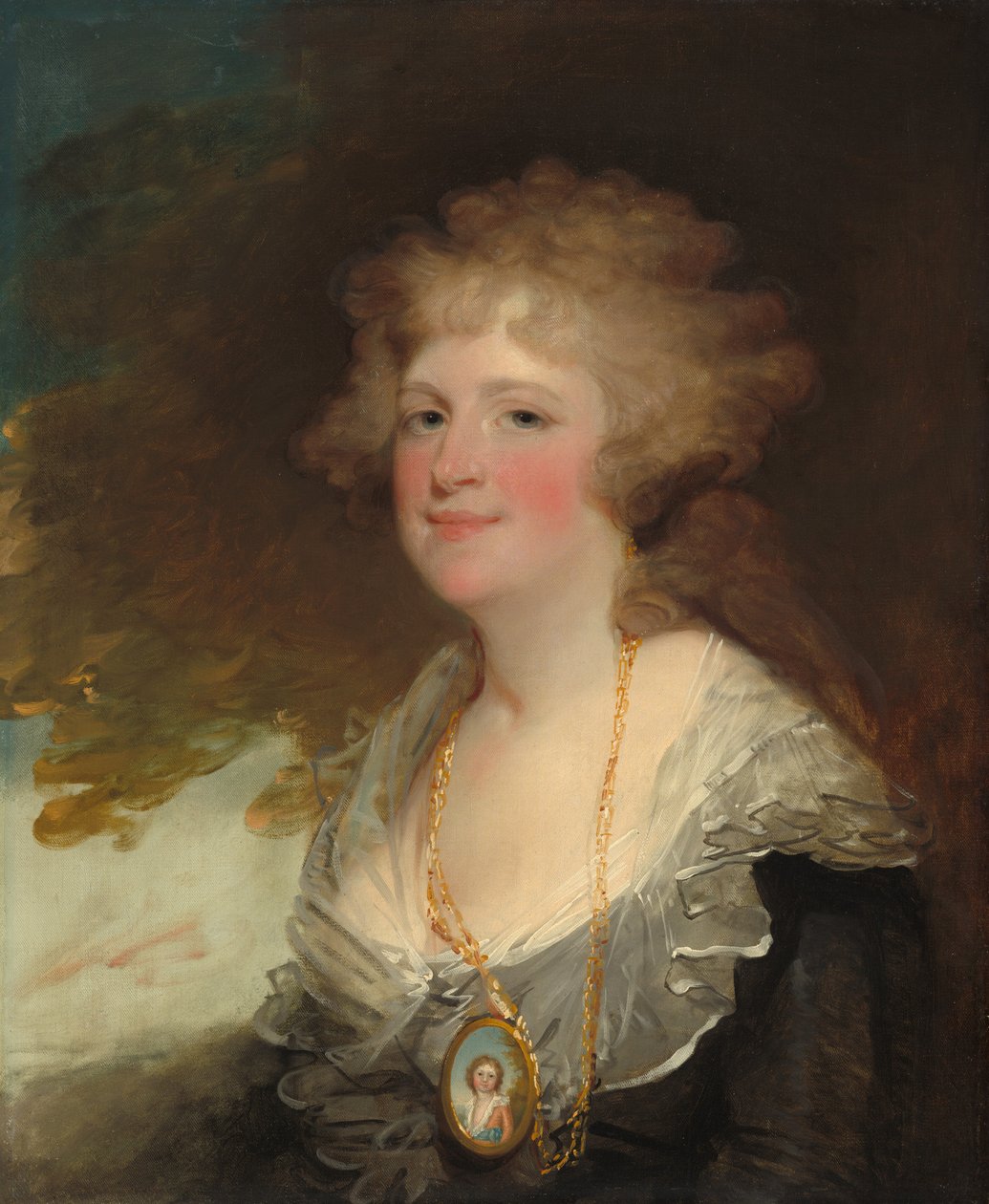 Sarah Shippen Lea Thomas Lea夫人，约1798年。 作者 吉尔伯特·斯图尔特（Gilbert Stuart）