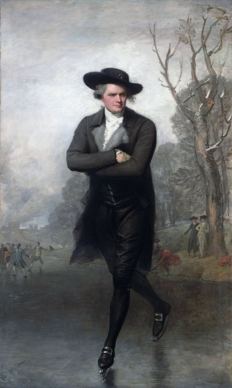 滑冰者（威廉-格兰特肖像） 作者 吉尔伯特·斯图尔特（Gilbert Stuart）