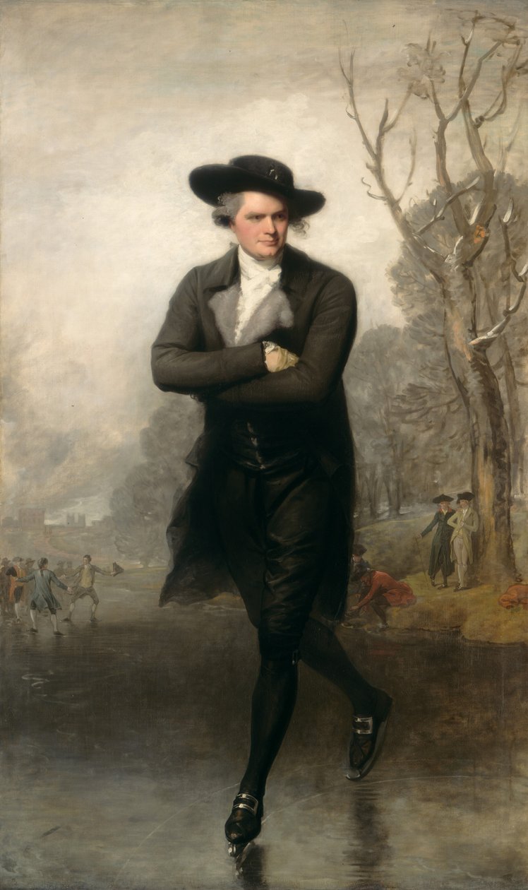 威廉-格兰特的滑板画像，1782年。 作者 吉尔伯特·斯图尔特（Gilbert Stuart）