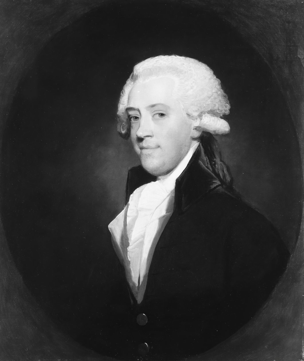 托马斯-史密斯，1785-87。 作者 吉尔伯特·斯图尔特（Gilbert Stuart）